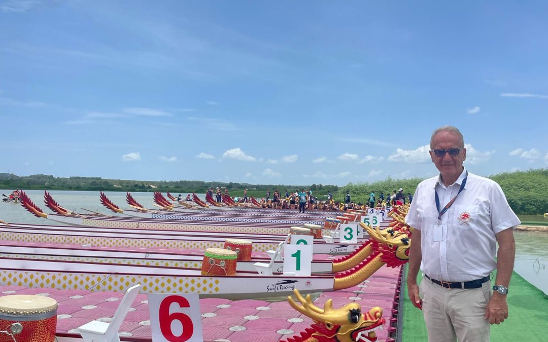 Mr Claudio Schermi, President-elect of the International Dragon Boat Federation (IDBF)